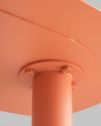 Журнальный столик Еанна Л металл коралловый / Eanna L_10