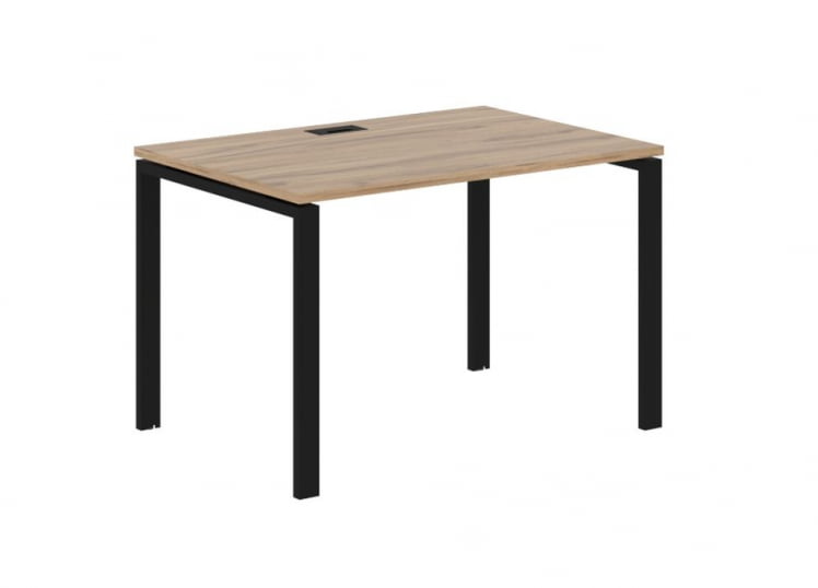 Стол письменный ЕДИС ЕУСТ 1180 Дуб Денвер светлый Черный / EDIS EUST_0