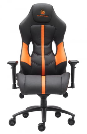 Кресло геймерское Еверпроф ДЖагуар Экокожа Оранжевый / Everprof Jaguar_2