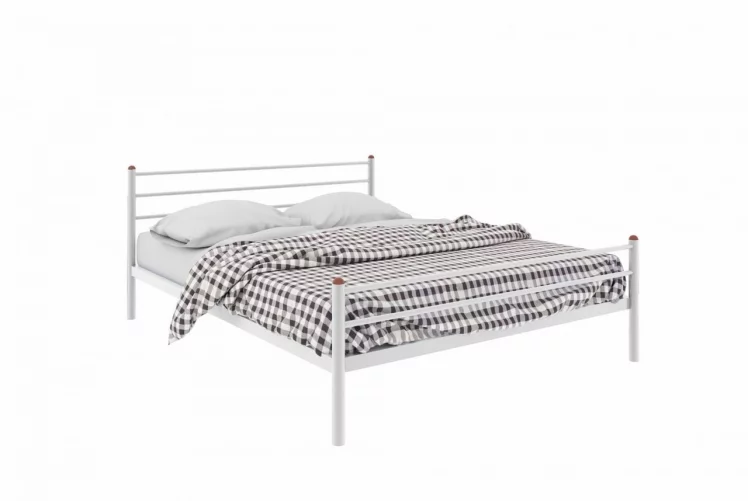 Кровать Милана Плус 1200х1900 Белая / Plus_0