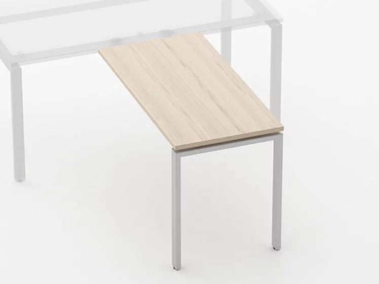 Брифинг-приставка для стола на П-обр.опорах Дека 7.10.12 Туя / Deka_1