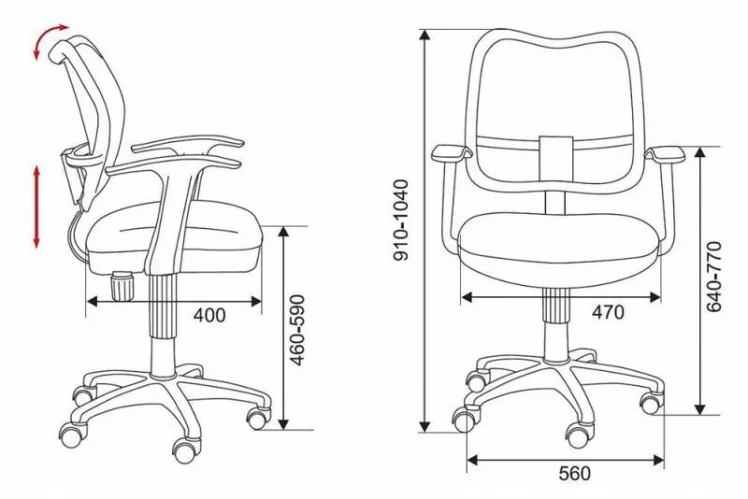 Кресло офисное Бюрократ CХ-797АКССН/26-21 / CH-797AXSN/26-21_5