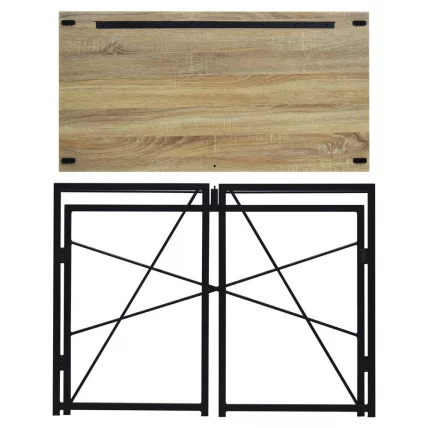 Стол на металлокаркасе БРАБИКС ЛОФТ CД-002 Дуб натуральный / BRABIX LOFT CD-002_3