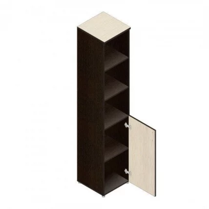 Шкаф для документов узкий Р.П-2 Венге/Дуб_0