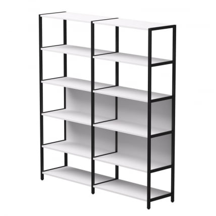 Набор стеллажных систем Еверпроф ЕВО №6 Белый Черный / Everprof EVO_0