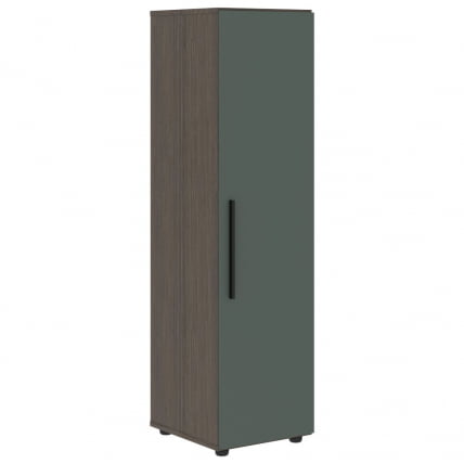 Шкаф-колонка с глухой средней дверью (правый) ВЕЛИОН ВМCС 40.1 Р Нефрит Дуб Сильвер / VELION VMCS R_0