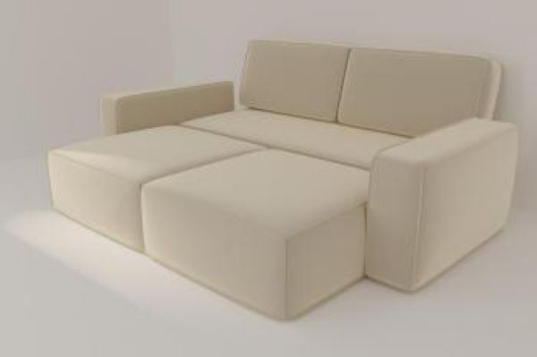 Диван прямой Сунндал (Берхоусе) Цвет фасада: Азур велюр; Тип: Прямой; Материал фасада: Металл/Велюр / (Berhouse)_4