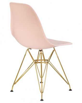 Стул обеденный ДОБРИН ДСР (ножки золотые, цвет светло-розовый (ПК-02)) 4 шт / DOBRIN DSR (PK-02))_4