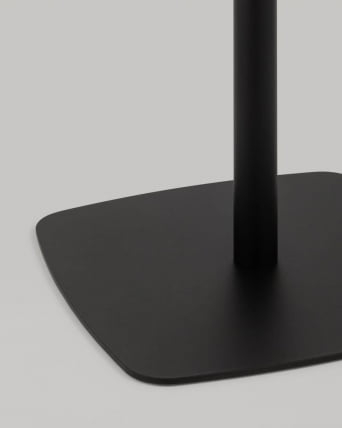 Стол барный Форм 60*60 Светлое дерево/черный / Form_5