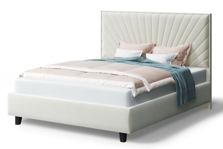 Кровать Леона, 2000кс1600мм, серо-белый / 2000x1600мм,_0