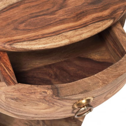 Кофейный стол Бомбей - 1149 палисандр, 45*45*60 см, Натурал тинтед (натуральный тонированный) / Natural tinted_14