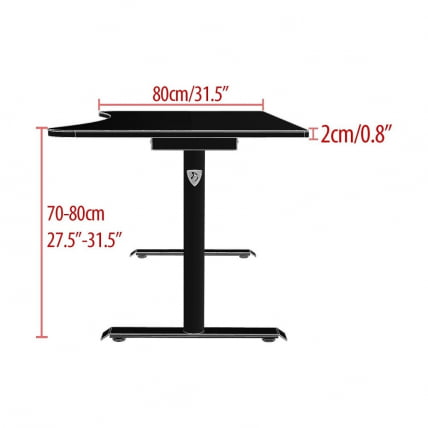 Геймерский стол Ароззи Арена Гаминг Деск Блуе / Arozzi Arena Gaming Desk Blue_4