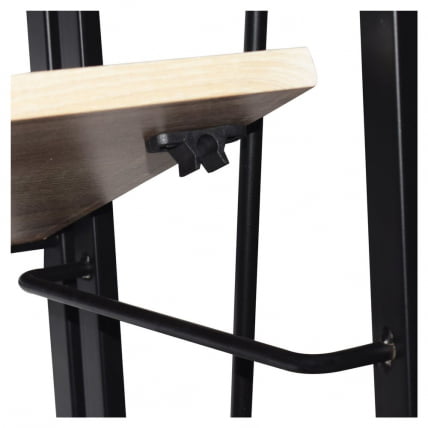 Стеллаж на металлокаркасе БРАБИКС ЛОФТ СХ-001 Дуб натуральный / BRABIX LOFT SH-001_10