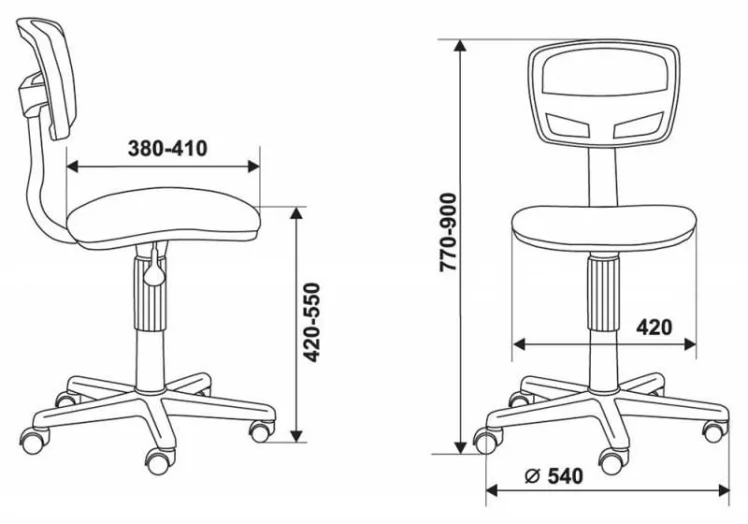 Кресло детское Бюрократ CХ-299/CХ/15-11 / CH-299/CH/15-11_8