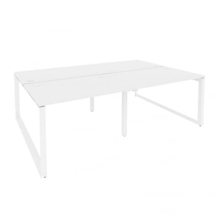 Рабочая станция на О-образном м/к ОНИКС О.МО-Д.РС-4.2.8 Белый Бриллиант / ONIX O.MO-D.RS-4.2.8_0