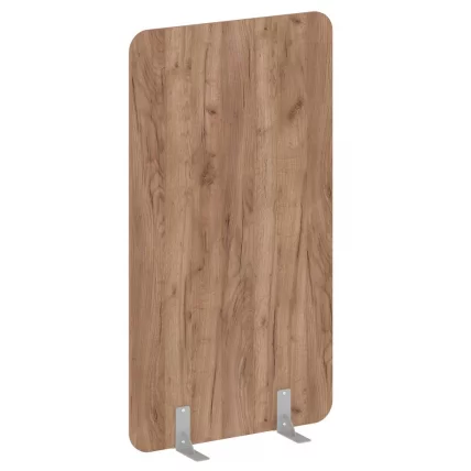 Перегородки на металлических опорах на фетровых подпятниках Р-лине ДП.Ф-100-180 Дуб Табак / R-line DP.F-100-180_0