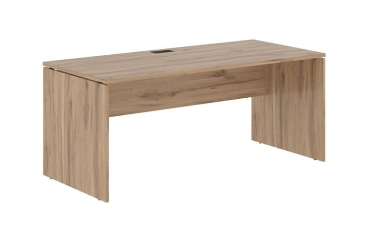 Стол письменный ЕДИС ЕДСТ 1780 Дуб Денвер светлый Черный / EDIS EDST_0