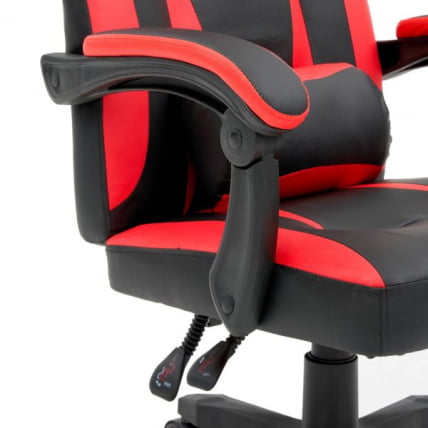 Кресло компьютерное CРОМЕКС (КРОМЕКС) Старт ГМ-105 экокожа черное/красное / CROMEX Start GM-105_13