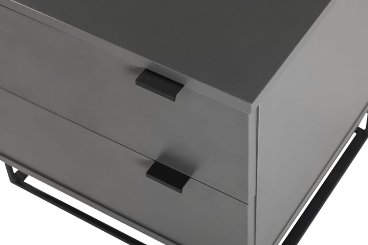 Тумба прикроватная CИТЙ 400955821х Графит / CITY 400955821h_4