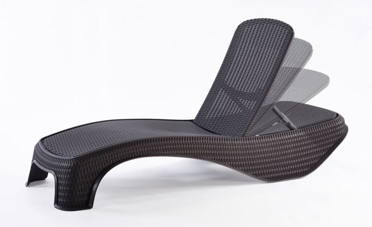 Шезлонг Атлантиc Коричневый / Atlantic_1