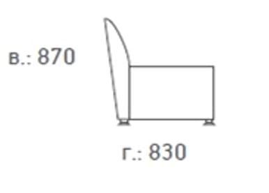 Еуроформа Европа Кресло Екотекс 3015 (светло-бежевый)_77634 / Euroforma Ecotex_1