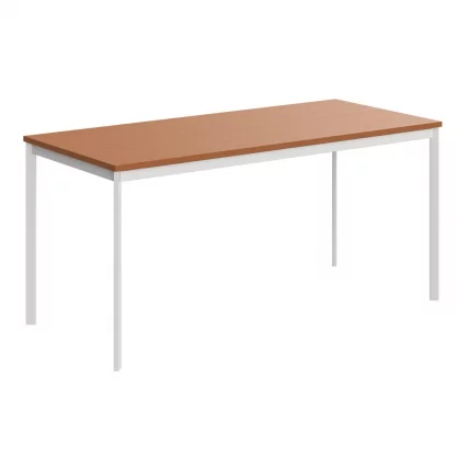 Стол прямой ИМАГО-С СП-4С груша ароза белый полуматовый / IMAGO-S СП-4S_0