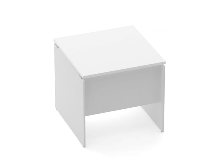 Стол прямой Дека ЛДСП каркас 75.08.08 Белый / Deka_1