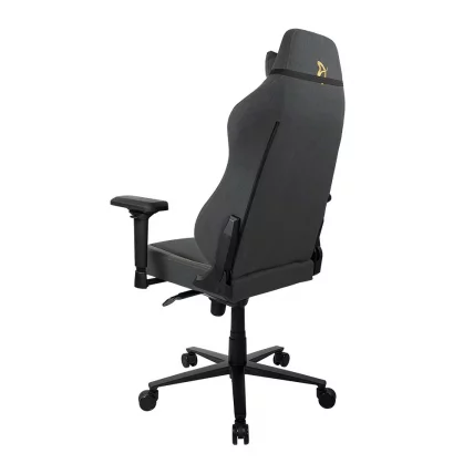 Геймерское кресло Ароззи Примо Вовен Фабриc Блаcк Голд лого / Arozzi Primo Woven Fabric Black Gold logo_6