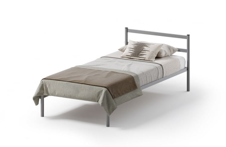 Кровать Метта 900кс2000 Серая / 900x2000_0