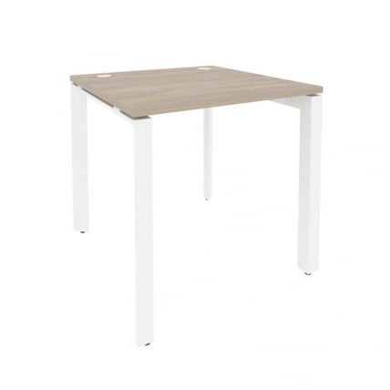 Стол рабочий на П-образном м/к ОНИКС О.МП-СП-0.8 Дуб Аттик/Белый / ONIX O.MP-SP-0.8_0