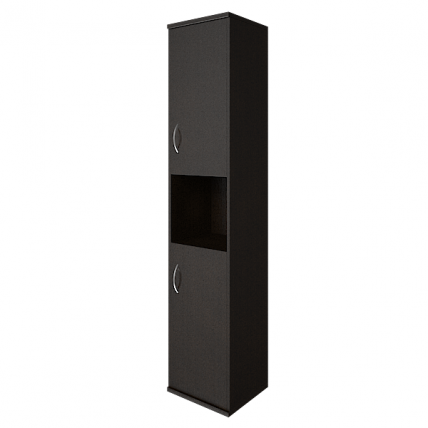 Шкаф высокий узкий правый Рива А.СУ-1.5 Пр Венге Цаво / Riva_0