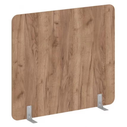 Перегородки на металлических опорах на фетровых подпятниках Р-лине ДП.Ф-160-140 Дуб Табак / R-line DP.F-160-140_0