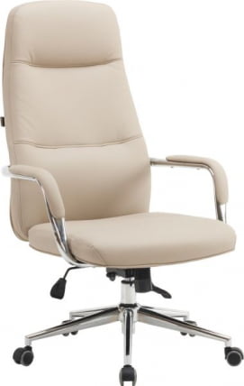 Кресло руководителя Еверпроф Веста Экокожа Бежевый / Everprof Vesta_0