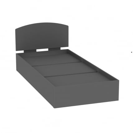 Кровать Алиса(Л13)947х798х2063(Графит) / Алиса(L13)947х798х2063(Графит)_0