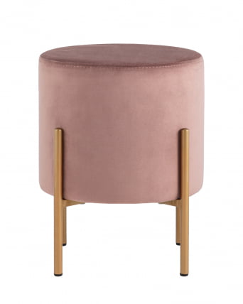 Пуф Кейси велюр Пыльно-розовый_1