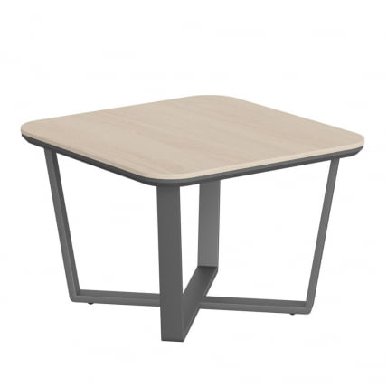 Стол журнальный Лине СФ-571608.1 Дуб светлый Черный графит / Line_0