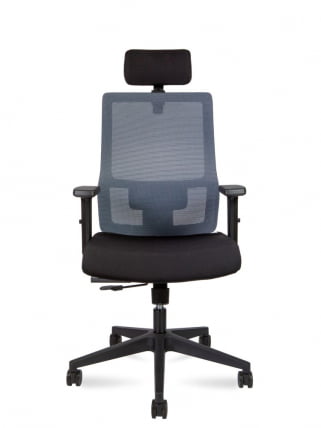 Кресло офисное ТЕCХО П039А-М02-05 Серый / TECHO P039A-M02-05_1