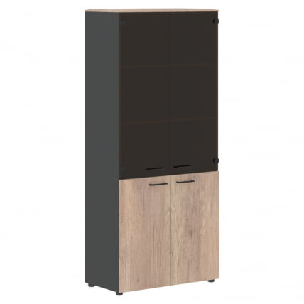 Шкаф комбинированный ДЖАЙ ДЖХC 85.2 Дуб Каньон Антрацит / JAY JHC_0