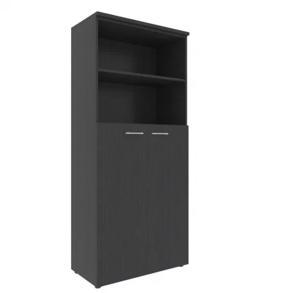 Шкаф с глухими средними дверьми и топом КСХCС 85.6 Легно Темный / XHCS_0