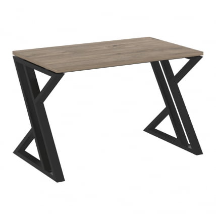 Стол рабочий ЛОФТ ВР.Л-СРЗ-2.7 Металл черный Тиквуд темный / LOFT VR.L-SRZ-2.7_0