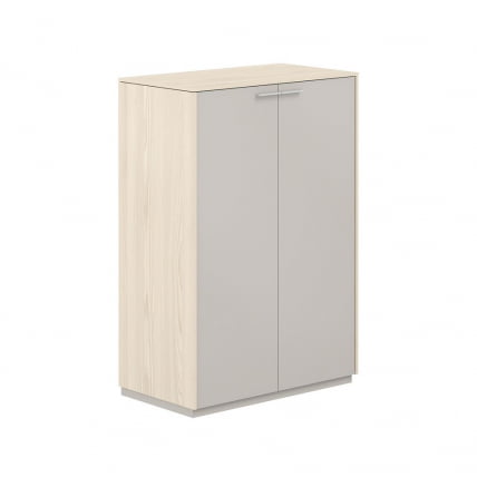 Шкаф средний Атлас НЗ-0315.ЙН.ГС Ясень Наварра Серый камень / Atlas NZ-0315.YN.GS_0