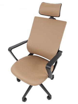 Кресло руководителя Чаирман 545 экокожа Бежевый / Chairman_6