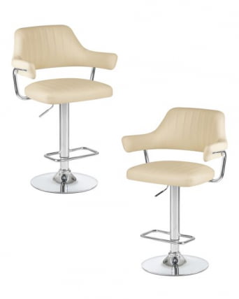 Стул барный ДОБРИН CХАРЛЙ (кремовый) 2 шт / DOBRIN CHARLY_0