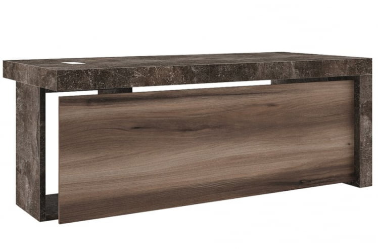 Стол письменный Б-ТОНЕ БТН36110042 Вяз Бетон темный / B-TONE BTN36110042_0