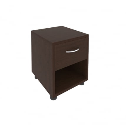 Тумба прикроватная с нишей и ящиком ЛИГХТ С-ТПЯ-3 Венге Цаво / LIGHT_0