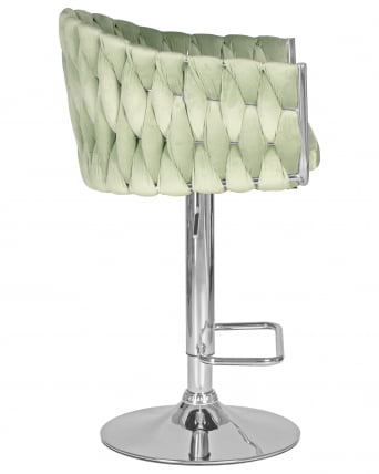 Стул барный ДОБРИН МАРCЕЛ Пудрово-мятный велюр МДЖ9-87 / DOBRIN MARCEL MJ9-87_2