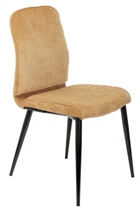 Стул для кухни Бюрократ КФ-3 Горчичный Велвет 73 / KF-3 Velvet_0