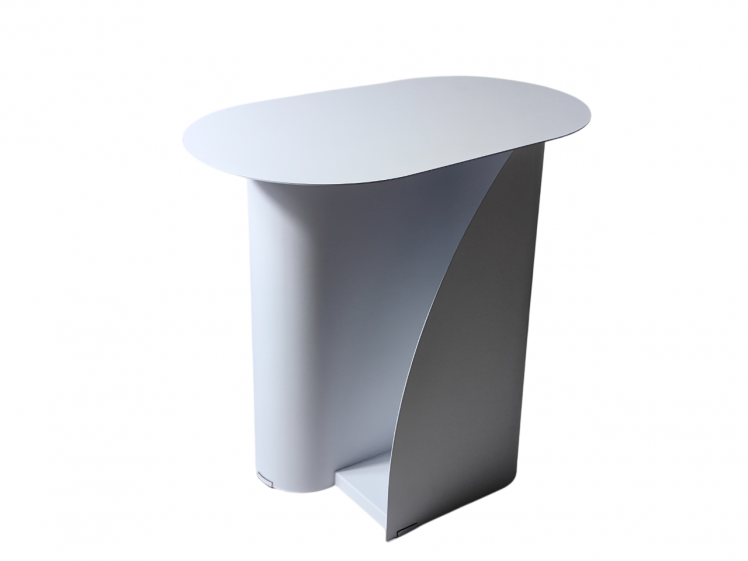 Журнальный столик Йваине металл белый / Yvaine_0