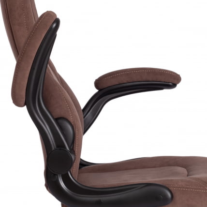 Кресло БАЗУКА флок , коричневый, 6 / BAZUKA_9