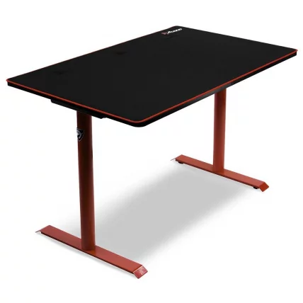 Геймерский стол Ароззи Арена Леггеро Гаминг Деск Ред / Arozzi Arena Leggero Gaming Desk Red_4